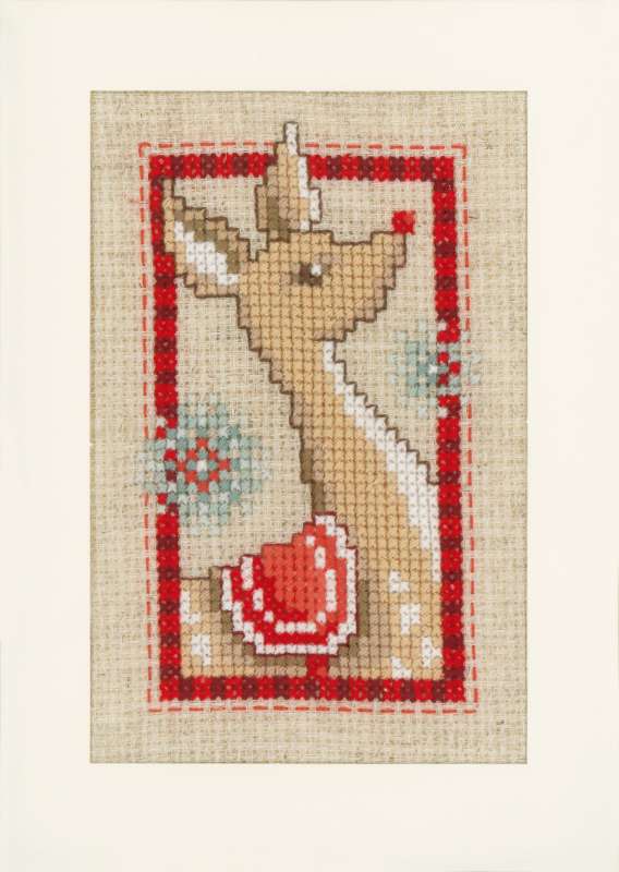 Vervaco Kreuzstich Karte Weihnachten PN-0154080